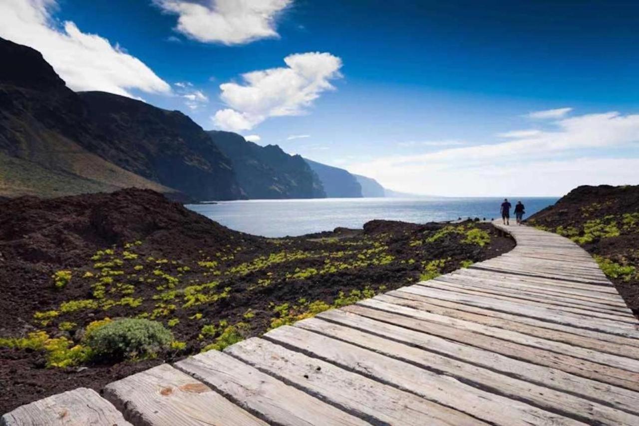 Casa Totalmente Renovada en Zona muy Tranquila!!! Vistas al Mar y Montaña Villa Buenavista Del Norte Exterior foto